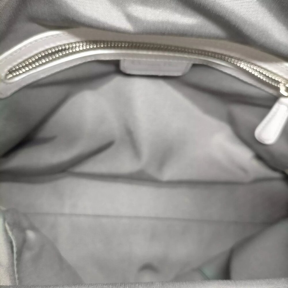 982455AY (S6) Christian Dior Hand Bag Gray Leather - Picture 6 of 9